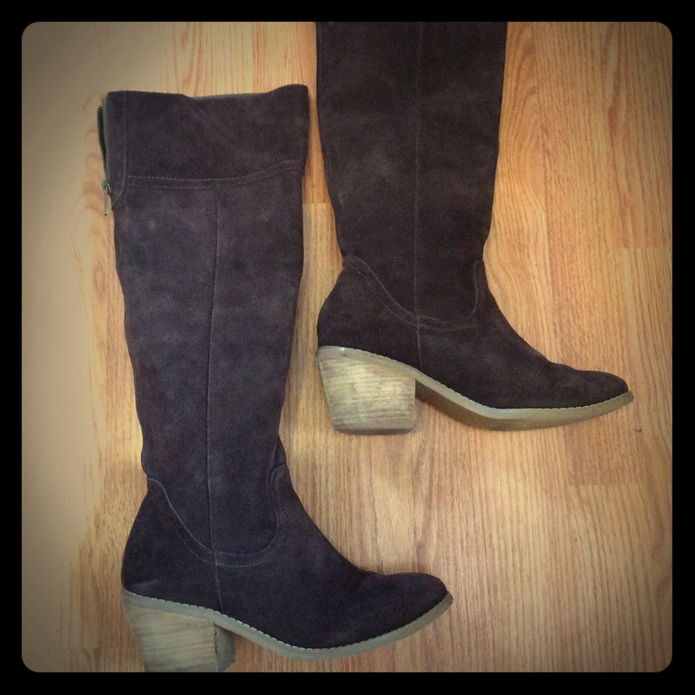 Urban Outfitters BDG Brown Suede Boots Size 7